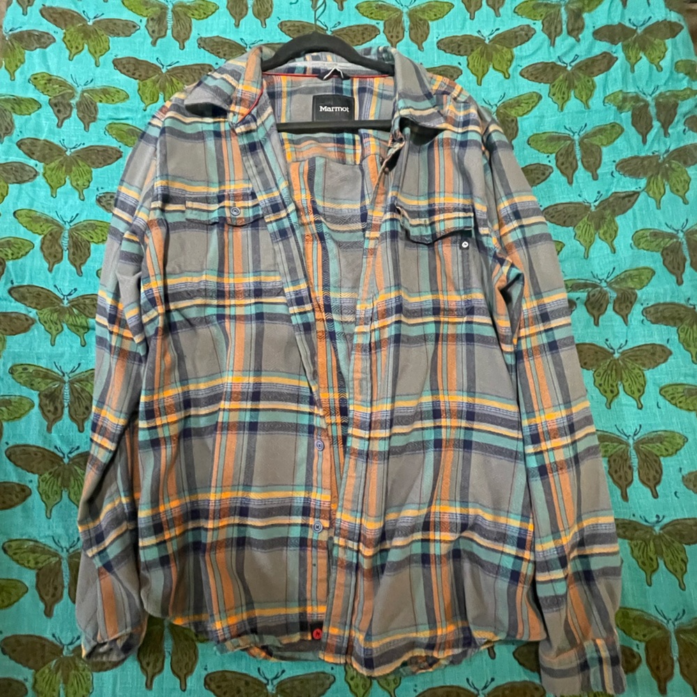 Marmot outdoor button up shirt